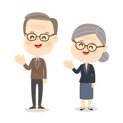 Cartoon Teacher Character