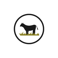 goat vector design template illustration