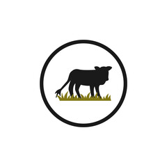 cow vector design template illustration