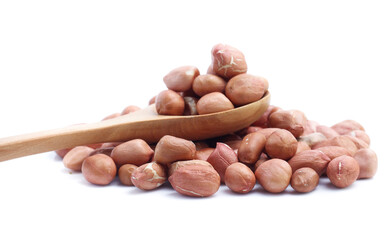 peanuts  isolated on white background