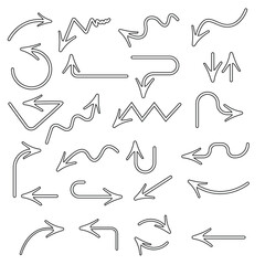  
Set of black grunge hand drawn arrows isolated on white. Vector illustration
FILE #:  251977591  Preview Crop  Find Similar
Set of black grunge hand drawn arrows isolated on white. Vector illustrat