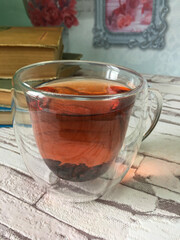 cup of tea with cinnamon