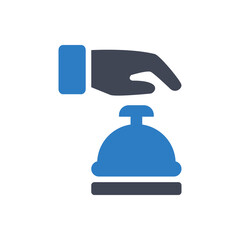 Hotel service bell icon