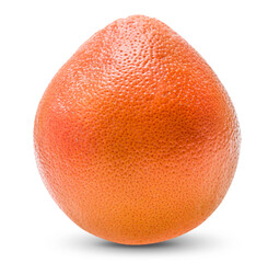 fresh grapefruit  isolated on white background