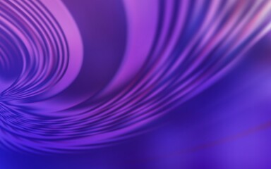 Light Purple, Pink vector background with wry lines. Geometric illustration in abstract style with gradient.  Colorful wave pattern for your design.