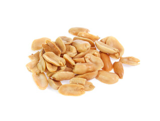 peanuts isolated on white background