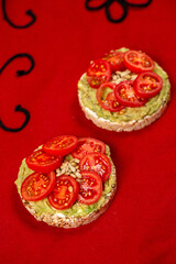 bruschetta with tomatoes