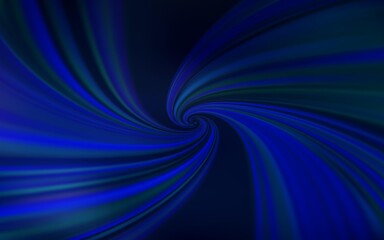 Dark BLUE vector background with lines. Shining colorful illustration in simple style. Colorful wave pattern for your design.