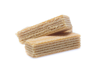 Wafers stick isolated on white background