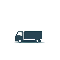 Transport truck icon