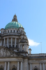 Fototapeta na wymiar City Hall of Belfast, Northern Ireland.