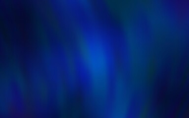 Dark BLUE vector blurred pattern. Creative illustration in halftone style with gradient. The best blurred design for your business.