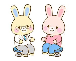 病院・小児科用 問診　うさぎ
