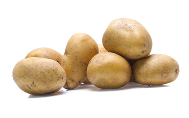 potato isolated on white background