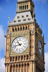 Fototapeta na wymiar ロンドンのビッグベン　Close up of Big Ben in London