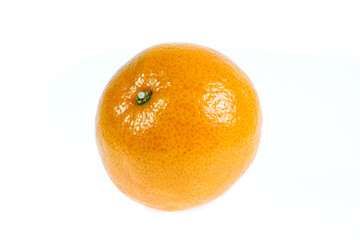 orange fruit isolated on white