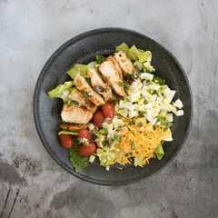 Grilled Chicken Cobb Salad 