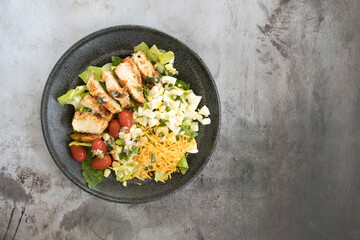 Grilled Chicken Cobb Salad 