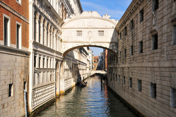 Obraz premium ベネチアのゴンドラ Chartered gondola popular in Venice