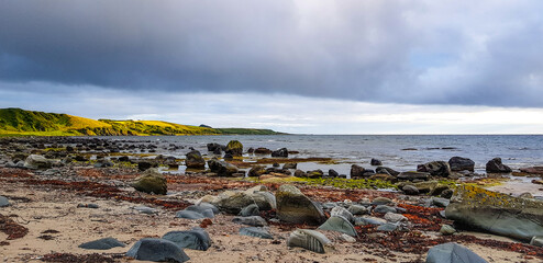landscape with clouds