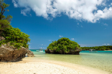 沖縄県　石垣島　川平湾　川平石崎海域公園
