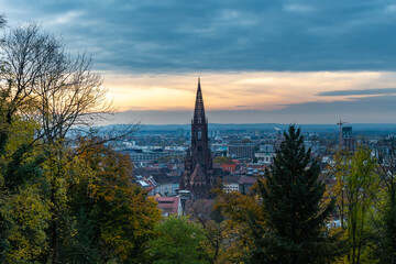 Fototapeta na wymiar Freiburg Münster