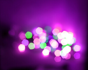 Background with multicolored bokeh. The background is out of focus.