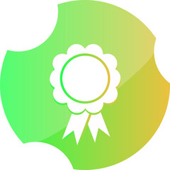 Pictograph of award. Web icon pictograph of award