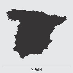 Obraz premium Spain map icon