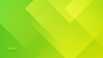 Plakat Green tone color and Yellow color background abstract art vector