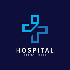 Fototapeta premium Health logo with initial letter OW, W O, O W logo designs concept. Medical health-care logo designs template.
