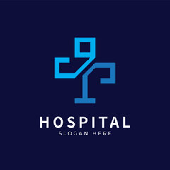 Obraz premium Health logo with initial letter OT, TO, O T logo designs concept. Medical health-care logo designs template.