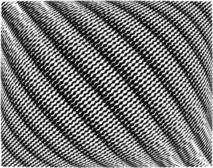  Abstract pattern. Texture with wavy, billowy lines. Optical art background. Wave design black and white. Digital image with a psychedelic stripes. Vector illustration