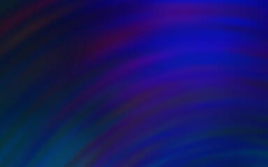 Dark BLUE vector background with wry lines. An elegant bright illustration with gradient. A completely new design for your business.