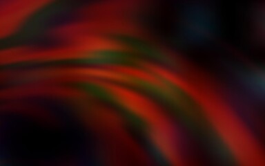 Dark Orange vector layout with wry lines. Modern gradient abstract illustration with bandy lines. A completely new template for your design.