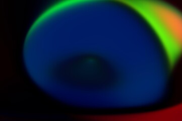 blue and green abstract