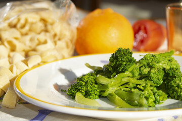 pasta with turnip greens
