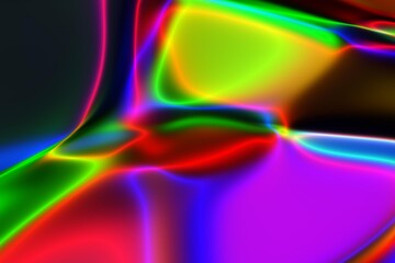 abstract colorful background with neon lines