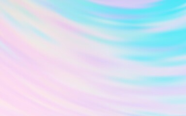 Light Pink, Blue vector background with wry lines. A sample with colorful lines, shapes. Abstract design for your web site.