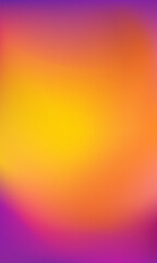 Abstract Blurred orange magenta purple yellow background. Soft gradient backdrop with place for text. Vector illustration for your graphic design, banner, poster, website