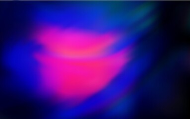 Dark Pink, Blue vector blurred template. Abstract colorful illustration with gradient. Background for a cell phone.