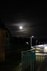 Fototapeta premium the moon in the night