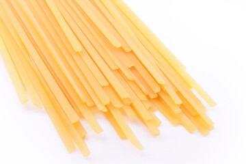 pasta on a white background