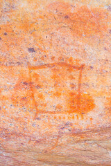 Salmanslaagte Bushman Rock Art Trail, Clanwilliam, Cederberg Mountains, Western Cape province, South Africa, Africa