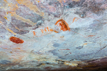 Rock Art Painting, Clanwilliam, Cederberg Mountains, Western Cape province, South Africa, Africa