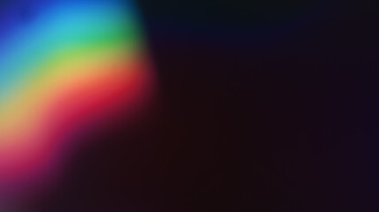 Holographic Abstract Multicolored Backgound Photo Overlay, Using Screen Mode, Rainbow Light Leaks Prism Colors, Trend Design Creative Defocused Effect, Blurred Glow Vintage Flares