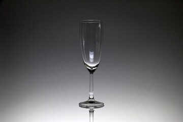 empty wine glass