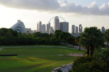 Obraz premium vue sur Singapour 