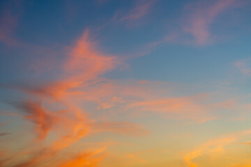 Sonnenuntergangsstimmung