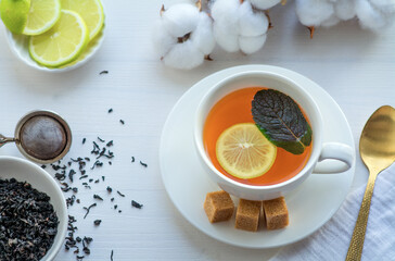 tea with lemon